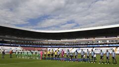  General View during the game Queretaro vs Santos, corresponding Round 14 the Torneo Apertura 2022 of the Liga BBVA MX at La Corregidora Stadium, on September 10, 2022.

<br><br>

Vista General durante el partido Queretaro vs Santos, correspondiente a la Jornada 14 del Torneo Apertura 2022 de la Liga BBVA MX en el Estadio La Corregidora, el 10 de Septiembre de 2022.