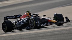 Max Verstappen, en los test de Bahréin.