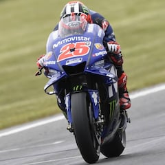 Decimonovena caída de Márquez y liderato de Maverick