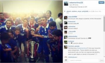 El festejo azul en redes sociales