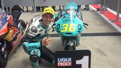 Primera pole mundialista para el mallorquín Joan Mir; Canet 4º