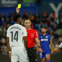 El Madrid recurrirá la amarilla a Tchouameni contra el Getafe