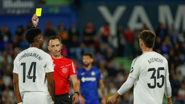 El Madrid recurrirá la amarilla a Tchouameni contra el Getafe