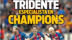 Prensa de Barcelona: el Tridente contra Guardiola