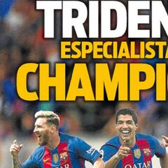 Prensa de Barcelona: el Tridente contra Guardiola