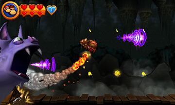 Captura de pantalla - Donkey Kong Country Returns 3D (3DS)