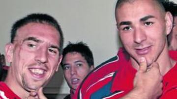 Ribery y Benzema
