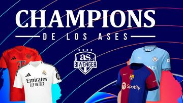 ¡5 camisetas en juego en la Champions de los Ases de Biwenger!