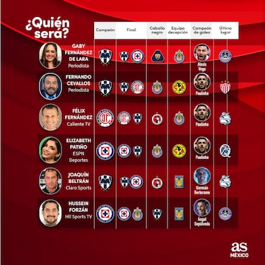 Las voces autorizadas dan sus predicciones del Apertura 2025