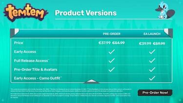 Temtem anuncia acceso anticipado en exclusiva para PS5; fecha y detalles