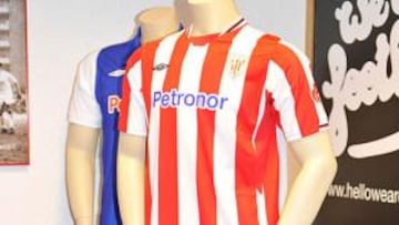<strong>NOVEDADES.</strong> Umbro y el Athletic presentan las nuevas equipaciones para la próxima temporada.