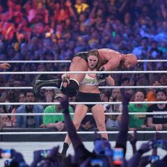 El asombroso debut de Ronda Rousey en Wrestlemania 34