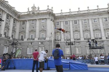 Italia brill車 en la hist車rica fiesta del atletismo en Madrid