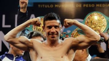 El campeón Sergio Maravilla Martínez.