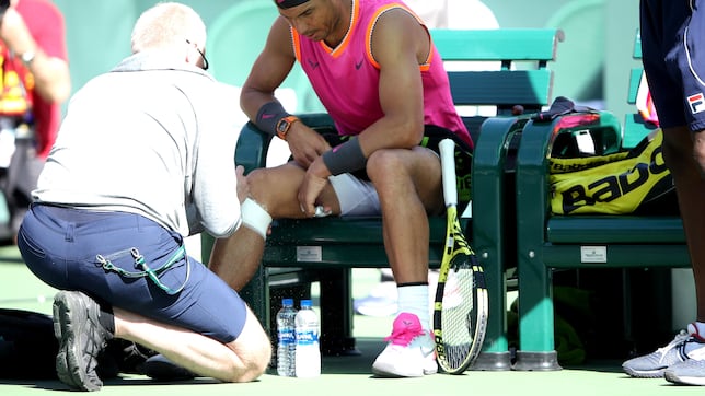 Qué lesión ha tenido Nadal en el psoas ilíaco, dónde está y cuánto tiempo le ha dejado sin jugar