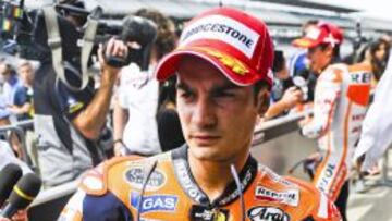 Pedrosa: "Me he levantado con agujetas por todas partes"