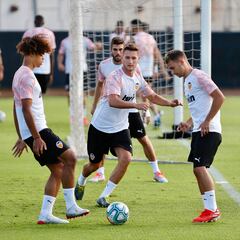 Jorge Sáenz, de transparente en Valencia a clave en el Leganés