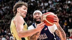 Team USA looked to be on their way to a comfortable win over Australia, but had to hold off a late surge from the Aussies to secure a 98-92 win.