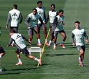 Sigue en directo el entrenamiento del Madrid: Valverde y Vini en el punto de mira