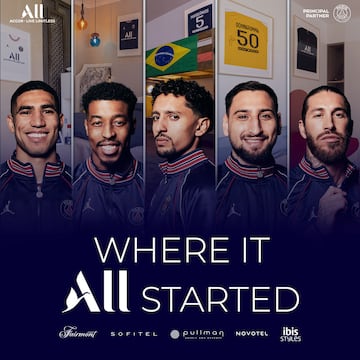 La experiencia que te permite vivir la infancia de las estrellas del PSG- WEB:‘ALL-Accor Live Limitless’