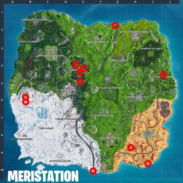 Fortnite - Guía Desafíos de Tiempo Extra