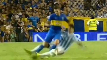 La brutal patada de Zampedri a Gago que nunca imaginaste ver: será viral