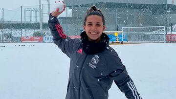 Marta Cardona, jugadora del Real Madrid. 