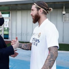 Ramos sí está en la web del club