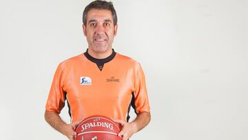 Juan Carlos Garc&iacute;a Gonz&aacute;lez, &aacute;rbitro internacional de la ACB y de la Euroliga.