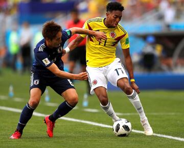 Colombia perdió con Japón en su debut en Saransk. Más de 25 mil hinchas colombianos estuvieron 