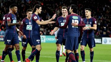 PSG, ante el Guingamp.