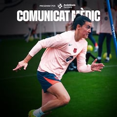 Patri recibe el alta para viajar a Murcia... ¡y a la Supercopa!