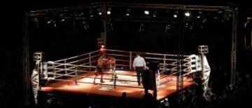 Combate Ferino V-Renald Garrido de peso welter. 