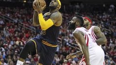 LeBron falla dos tiros libres y Harden reina en Houston