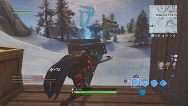 Fortnite: Una runa se dirige hacia el ovni de Balsa Botín