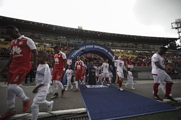 Santa Fe y América disputaron el segundo encuentro del Torneo Fox Sports, tras el triunfo de Millonarios 1-0 ante Nacional