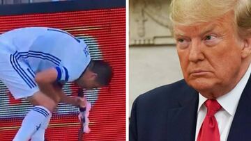 ¡Marca un gol y le manda un mensaje al gobierno de Trump!