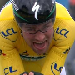 Schachmann vuela en la contrarreloj y es más líder