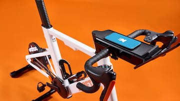 Imagen de la Zwift Ride Smart Frame, la primera bicicleta diseñada por Zwift.