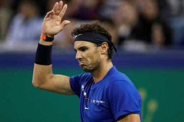 Federer beats Nadal to claim Shanghai Masters title