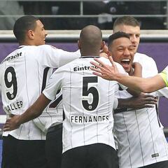 Sin Marco Fabián y Carlos Salcedo, Eintracht se mete a puestos de Champions