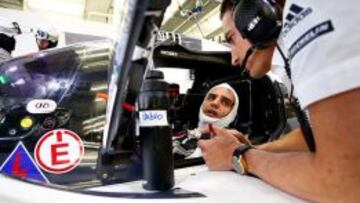 Montoya disfrutó la experiencia al volante del 919.