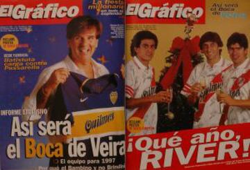 El goleador chileno se hizo ídolo de River y así lo demuestran las múltiples portadas que El Gráfico le dedicó.