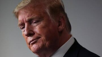Luego de los problemas que ha tenido Trump por sus recientes declaraciones en las que sugirió inyectarse blanqueador, el presidente estalló contra la prensa.