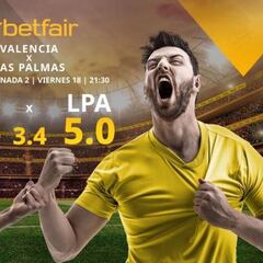 Valencia CF vs. UD Las Palmas: horario, TV, estadísticas, clasificación y pronósticos LaLiga