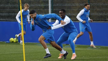 Zakaria Eddahchouri podría recuperar la titularidad en el Deportivo ante Las Palmas.