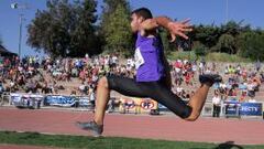 &Aacute;lvaro Cortez bati&oacute; un record hist&oacute;rico en salto triple 