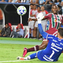 Jhon Arias, asistencia y clasificación con Fluminense en Copa