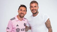 Beckham no oculta la emoción que le representa tener a Messi como futbolista de Inter Miami.