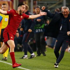 Resumen y goles del Roma - Barcelona de Champions League